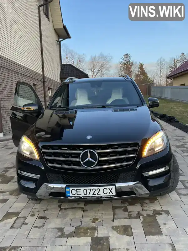 Позашляховик / Кросовер Mercedes-Benz M-Class 2013 2.14 л. Автомат обл. Чернівецька, Сторожинець - Фото 1/21