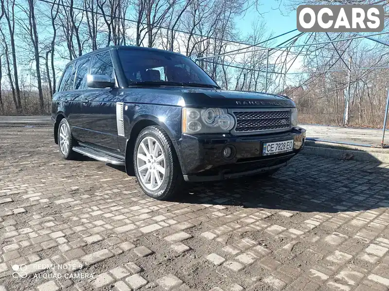 Внедорожник / Кроссовер Land Rover Range Rover 2008 4.2 л. Автомат обл. Черновицкая, Черновцы - Фото 1/19