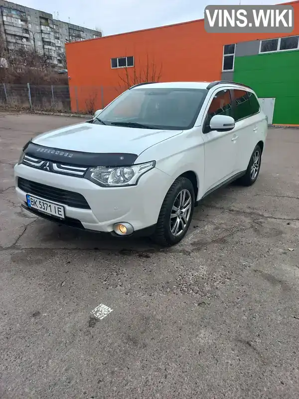 Позашляховик / Кросовер Mitsubishi Outlander 2012 2.27 л. Ручна / Механіка обл. Рівненська, Рівне - Фото 1/21