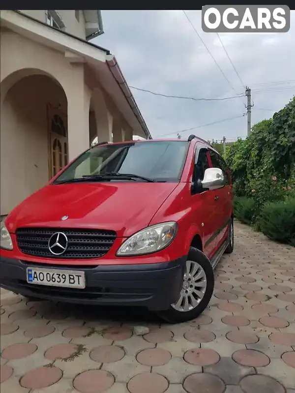 Мінівен Mercedes-Benz Vito 2008 2.15 л. Ручна / Механіка обл. Закарпатська, Хуст - Фото 1/15