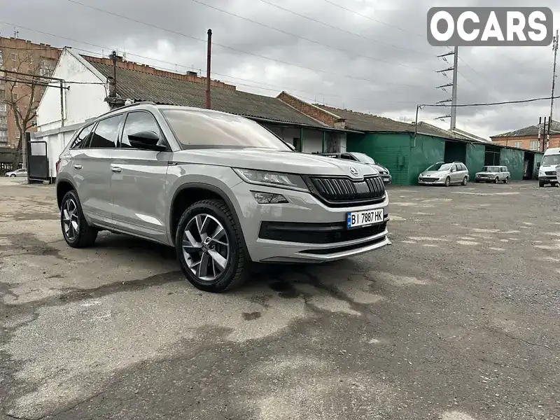 Позашляховик / Кросовер Skoda Kodiaq 2021 1.97 л. Робот обл. Полтавська, Полтава - Фото 1/21