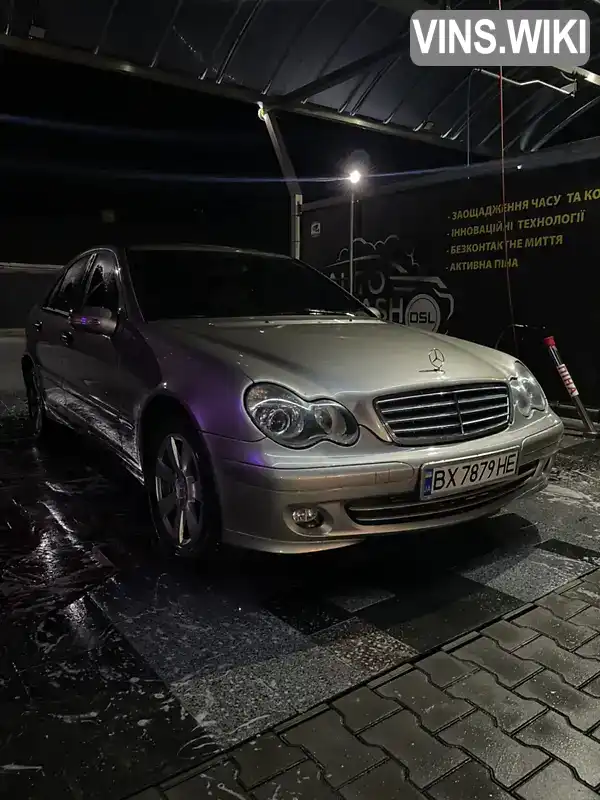 Седан Mercedes-Benz C-Class 2005 2.2 л. Ручна / Механіка обл. Хмельницька, Полонне - Фото 1/15