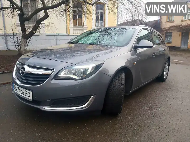 Универсал Opel Insignia 2016 1.96 л. Ручная / Механика обл. Винницкая, Винница - Фото 1/21