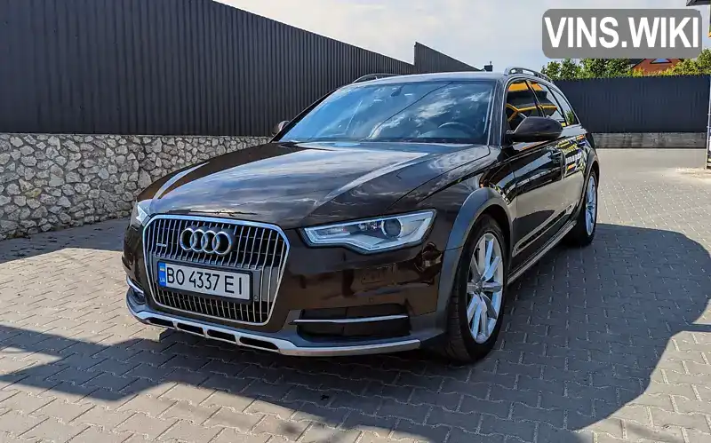 Універсал Audi A6 Allroad 2014 2.97 л. Автомат обл. Тернопільська, Тернопіль - Фото 1/21