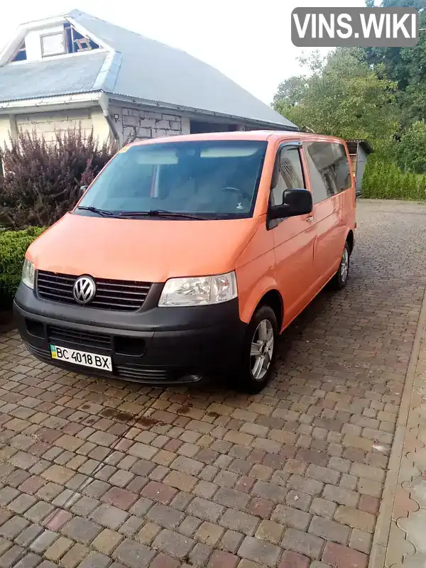 Мінівен Volkswagen Transporter 2007 1.9 л. Ручна / Механіка обл. Львівська, Дрогобич - Фото 1/21