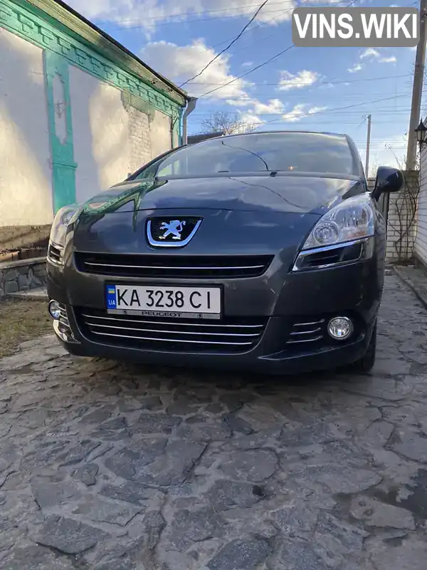 Мікровен Peugeot 5008 2010 1.6 л. Ручна / Механіка обл. Черкаська, Звенигородка - Фото 1/21