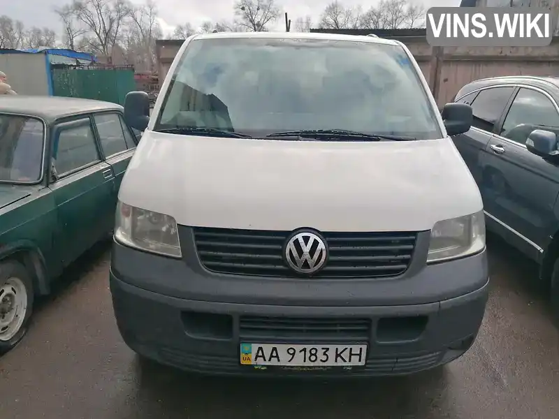 Мінівен Volkswagen Transporter 2003 1.9 л. Ручна / Механіка обл. Київська, Київ - Фото 1/21