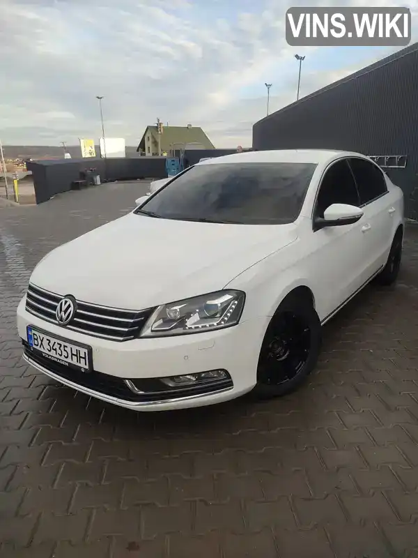 Седан Volkswagen Passat 2011 2 л. Автомат обл. Хмельницкая, Каменец-Подольский - Фото 1/21