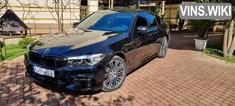 WBAJA9C53JB249411 BMW 5 Series 2018 Седан 2 л. Фото 2