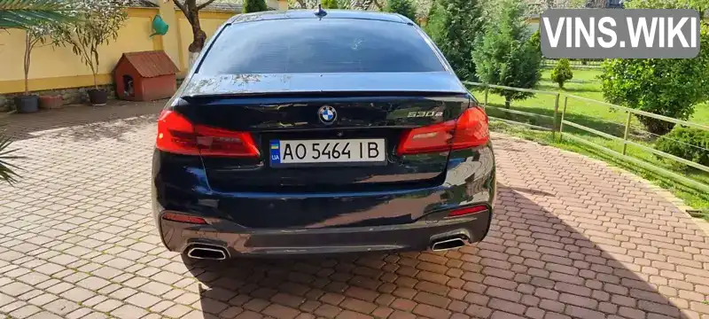 WBAJA9C53JB249411 BMW 5 Series 2018 Седан 2 л. Фото 7