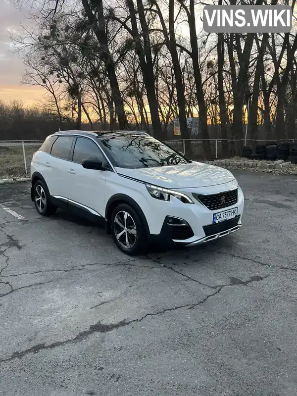 Внедорожник / Кроссовер Peugeot 3008 2020 2 л. Автомат обл. Черкасская, Звенигородка - Фото 1/11