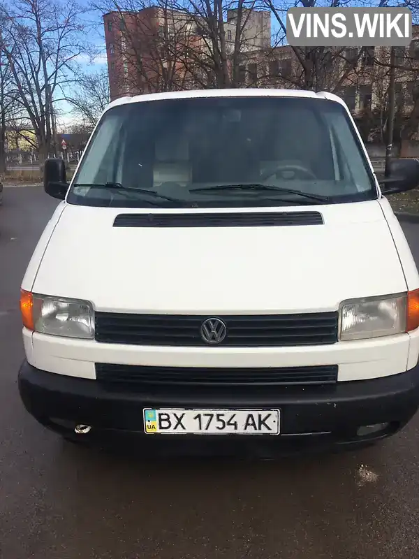 Мінівен Volkswagen Transporter 2001 1.9 л. Ручна / Механіка обл. Хмельницька, Кам'янець-Подільський - Фото 1/10