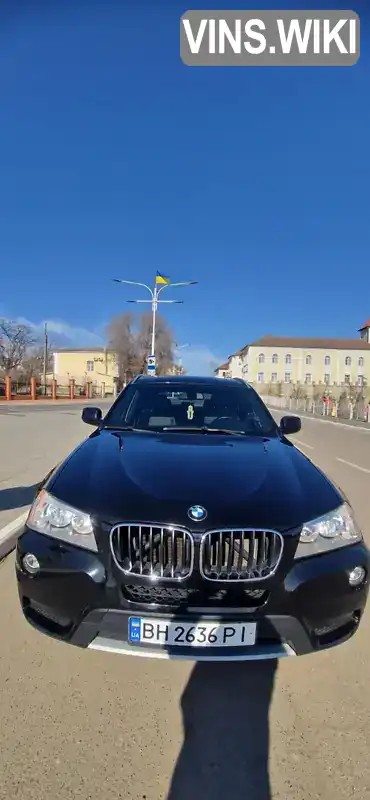 Позашляховик / Кросовер BMW X3 2012 2 л. Автомат обл. Одеська, Ізмаїл - Фото 1/21