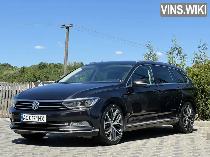 Універсал Volkswagen Passat 2017 1.97 л. Автомат обл. Закарпатська, Іршава - Фото 1/21