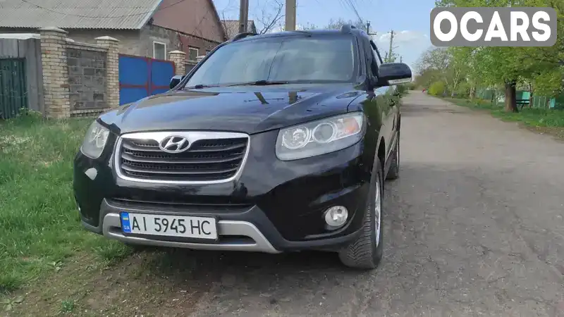 Позашляховик / Кросовер Hyundai Santa FE 2012 2.2 л. Ручна / Механіка обл. Донецька, Дружківка - Фото 1/12