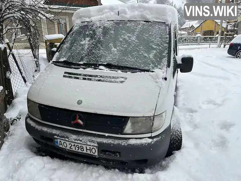 Мінівен Mercedes-Benz Vito 2003 2.2 л. Ручна / Механіка обл. Закарпатська, Рахів - Фото 1/5