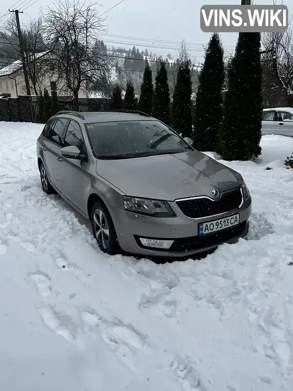 Универсал Skoda Octavia 2015 1.6 л. Ручная / Механика обл. Закарпатская, Межгорье - Фото 1/10