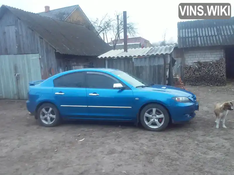 Седан Mazda 3 2004 1.6 л. Ручна / Механіка обл. Рівненська, Зарічне - Фото 1/5