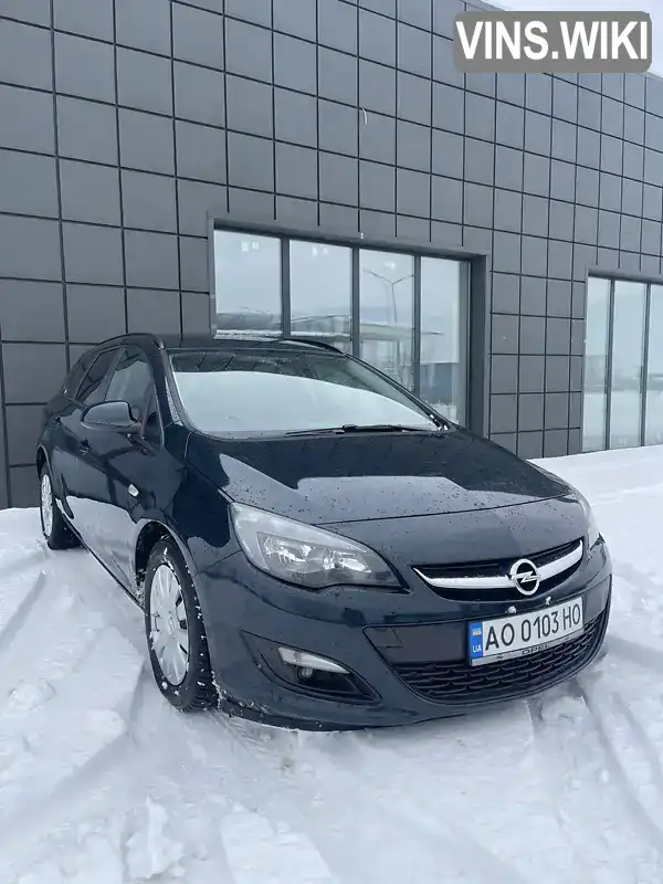 Универсал Opel Astra 2014 1.7 л. Ручная / Механика обл. Закарпатская, Тячев - Фото 1/6