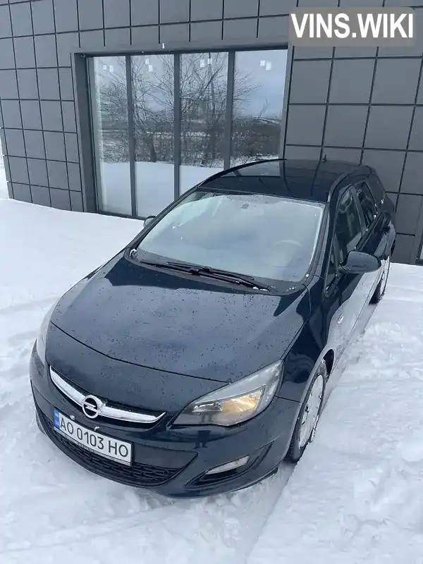 W0LPD8EW5E8031671 Opel Astra 2014 Универсал 1.7 л. Фото 5