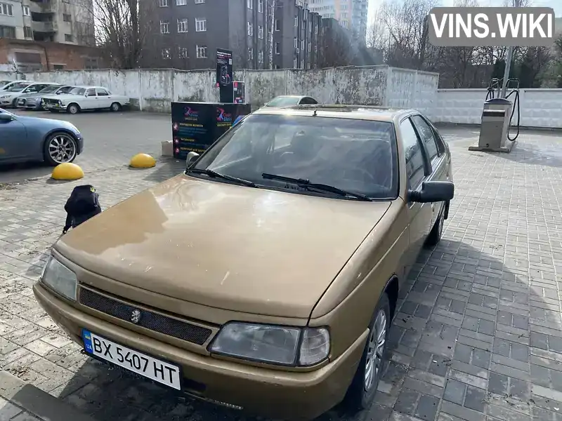 Седан Peugeot 405 1988 1.9 л. Ручна / Механіка обл. Хмельницька, Хмельницький - Фото 1/16