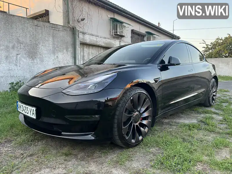 Седан Tesla Model 3 2022 null_content л. Автомат обл. Полтавська, Кременчук - Фото 1/19