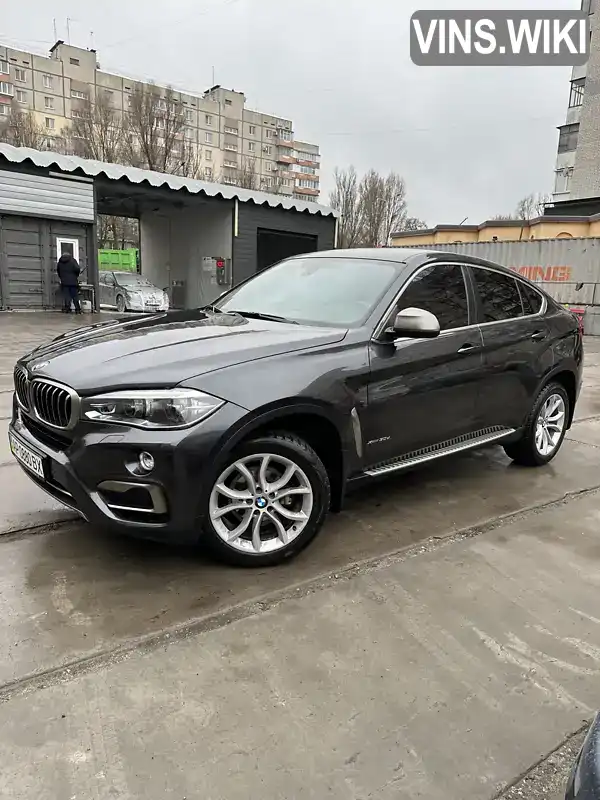 Позашляховик / Кросовер BMW X6 2016 2.99 л. Автомат обл. Запорізька, Запоріжжя - Фото 1/21