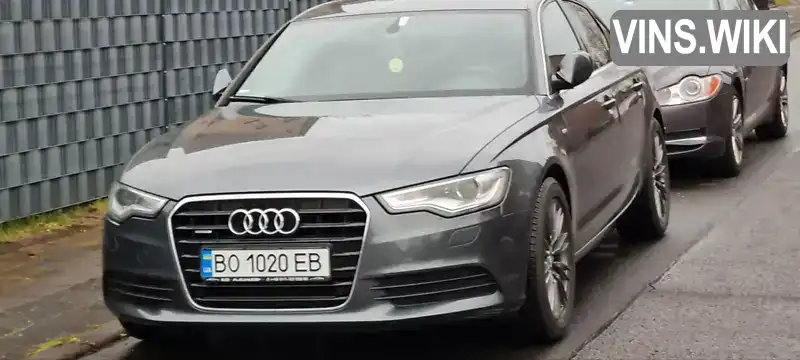 Седан Audi A6 2012 2.97 л. Автомат обл. Тернопільська, Чортків - Фото 1/21