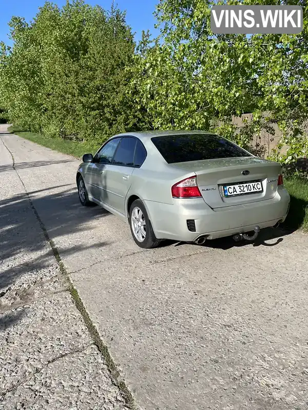 JF1BL55E59G054955 Subaru Legacy 2009 Седан 1.99 л. Фото 3