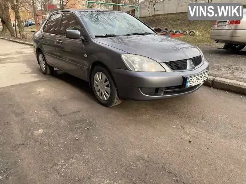 Седан Mitsubishi Lancer 2007 1.58 л. Ручная / Механика обл. Хмельницкая, Хмельницкий - Фото 1/13