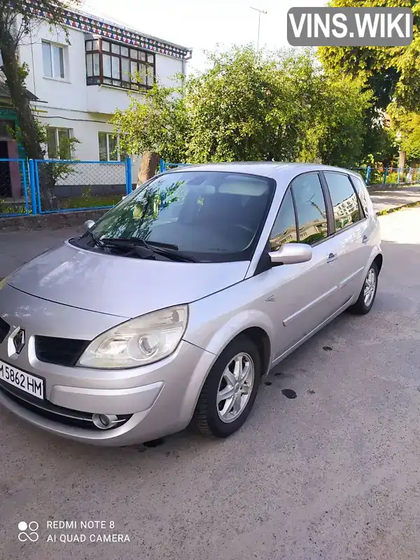 Мінівен Renault Scenic 2006 1.6 л. Ручна / Механіка обл. Житомирська, Звягель - Фото 1/19