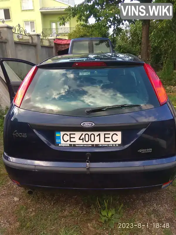 Хетчбек Ford Focus 2003 1.6 л. Ручна / Механіка обл. Чернівецька, Чернівці - Фото 1/4