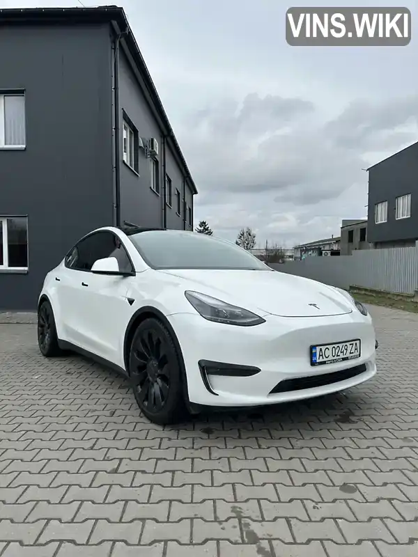 Внедорожник / Кроссовер Tesla Model Y 2021 null_content л. Автомат обл. Волынская, Луцк - Фото 1/17