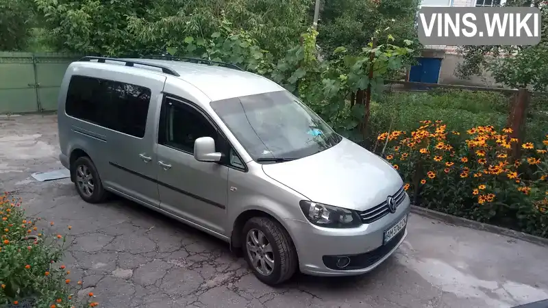 Минивэн Volkswagen Caddy 2014 1.6 л. Ручная / Механика обл. Житомирская, Коростышев - Фото 1/21