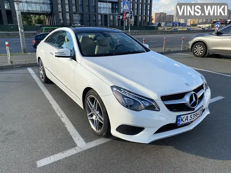 Купе Mercedes-Benz E-Class 2014 3 л. Автомат обл. Киевская, Киев - Фото 1/21