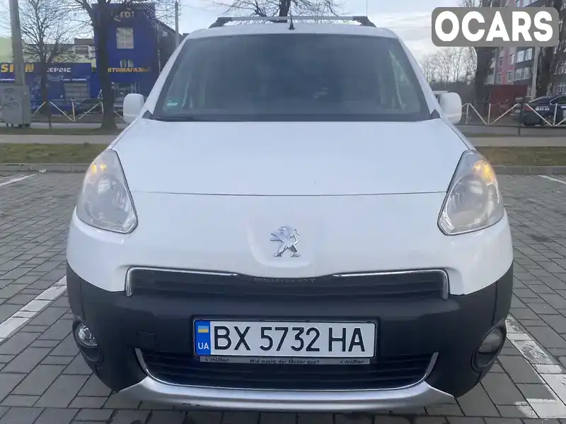 Мінівен Peugeot Partner 2012 1.56 л. Ручна / Механіка обл. Хмельницька, Хмельницький - Фото 1/21