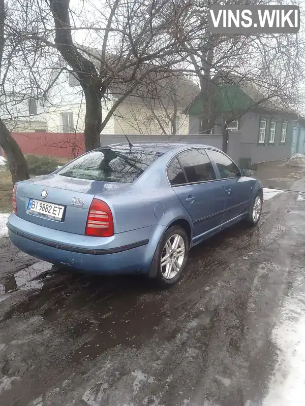 TMBDL23U349057992 Skoda Superb 2004 Ліфтбек 1.78 л. Фото 8