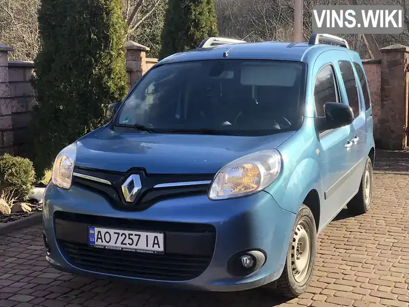 Мінівен Renault Kangoo 2014 1.5 л. Ручна / Механіка обл. Закарпатська, Мукачево - Фото 1/7