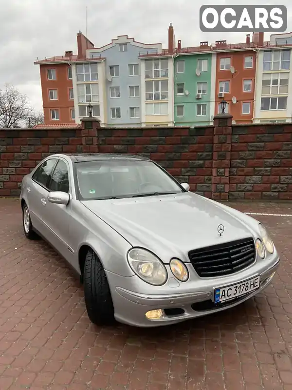 Седан Mercedes-Benz E-Class 2002 3.2 л. Автомат обл. Волинська, Луцьк - Фото 1/14