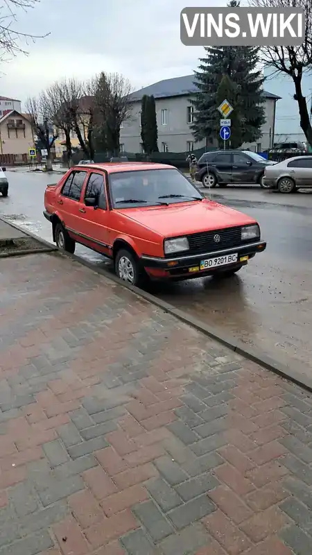 Седан Volkswagen Jetta 1985 1.6 л. обл. Тернопольская, Чортков - Фото 1/9