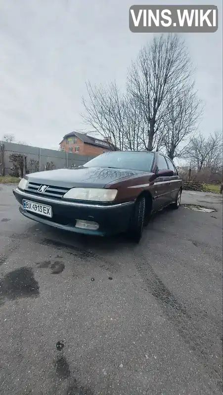 Седан Peugeot 605 1993 2 л. Ручна / Механіка обл. Хмельницька, Старокостянтинів - Фото 1/20