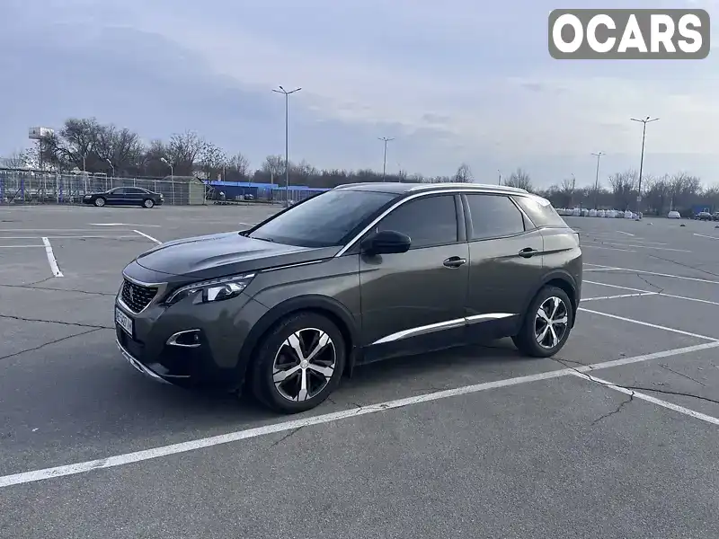 Позашляховик / Кросовер Peugeot 3008 2017 2 л. Автомат обл. Дніпропетровська, Дніпро (Дніпропетровськ) - Фото 1/14