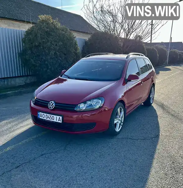 Універсал Volkswagen Golf 2010 1.6 л. Ручна / Механіка обл. Закарпатська, Ужгород - Фото 1/19