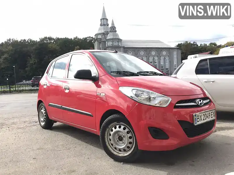 Хетчбек Hyundai i10 2013 1.1 л. Ручна / Механіка обл. Вінницька, Вінниця - Фото 1/9