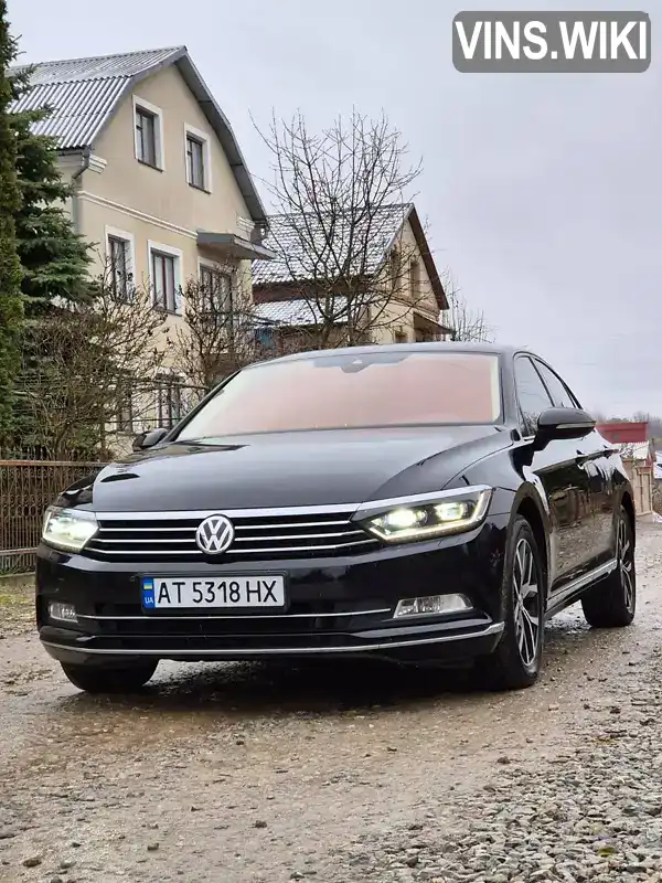 Седан Volkswagen Passat 2017 1.97 л. Автомат обл. Івано-Франківська, Рогатин - Фото 1/19