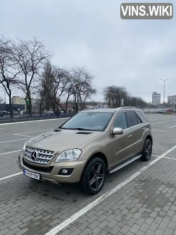 Внедорожник / Кроссовер Mercedes-Benz M-Class 2009 3.5 л. Автомат обл. Одесская, Одесса - Фото 1/18