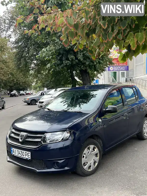 Хэтчбек Dacia Sandero 2017 1 л. обл. Киевская, Переяслав - Фото 1/10