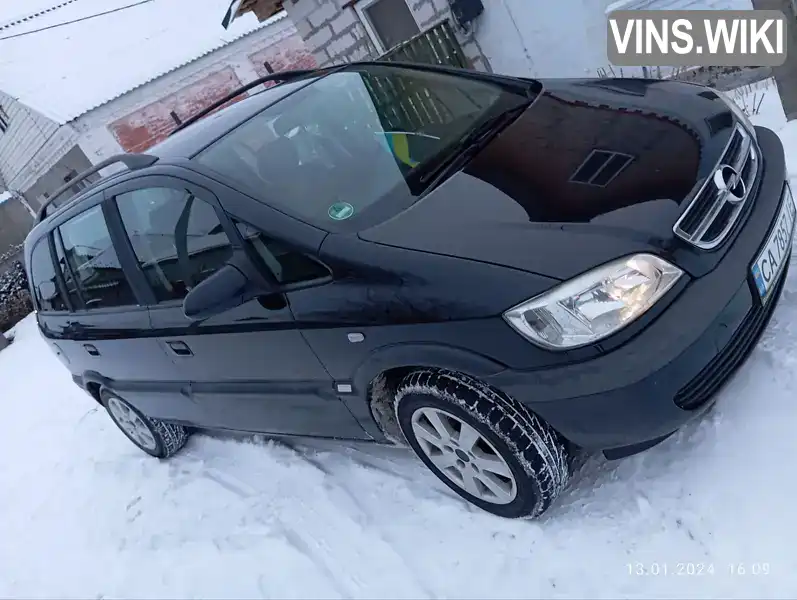 W0L0TGF7532282406 Opel Zafira 2003 Минивэн 1.6 л. Фото 9