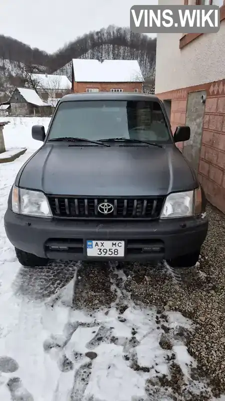 Позашляховик / Кросовер Toyota Land Cruiser 1997 2.98 л. Ручна / Механіка обл. Закарпатська, Тячів - Фото 1/7