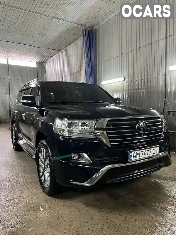 Позашляховик / Кросовер Toyota Land Cruiser 2017 4.5 л. Автомат обл. Житомирська, Житомир - Фото 1/16